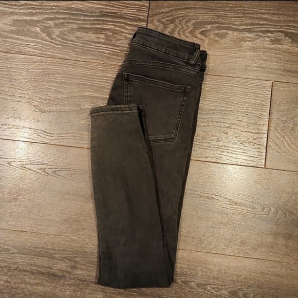 ❤ DL1961 MARGAUX INSTASCULPT ANKLE SKINNY VELVET STRIPE JEANS, 0 (25) - Picture 7 of 7